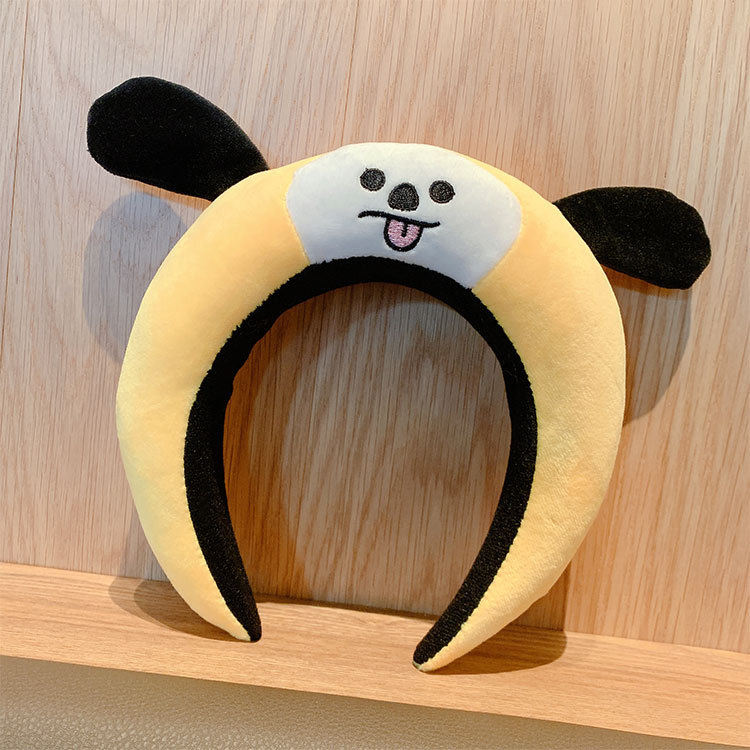 网红超萌小猫发箍少女洗脸可爱发带卡通搞怪小熊头箍百搭外出发卡