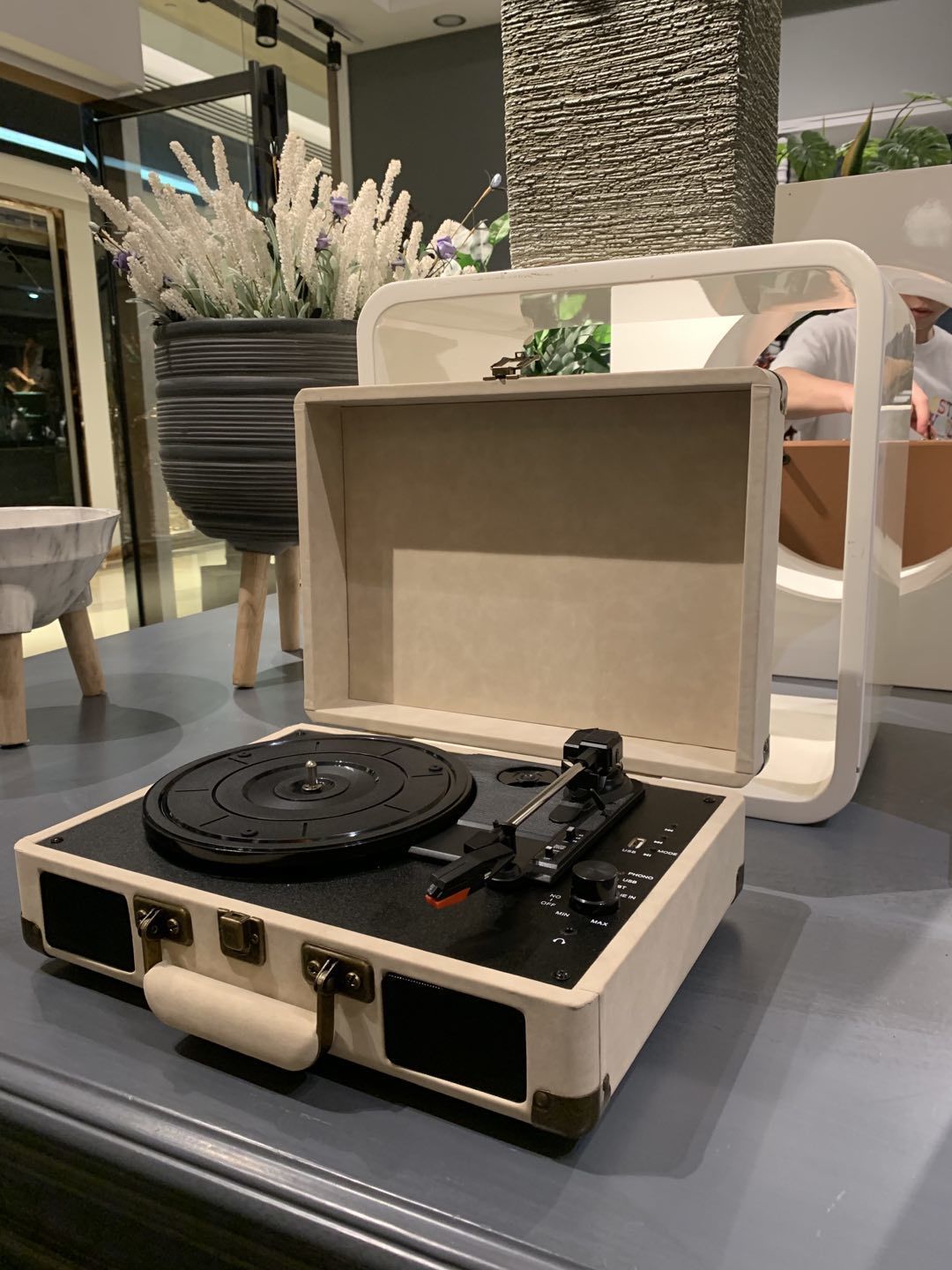 树懒lp黑胶唱机欧式圣诞节送礼物便携式迷你蓝牙复古留声机唱片机