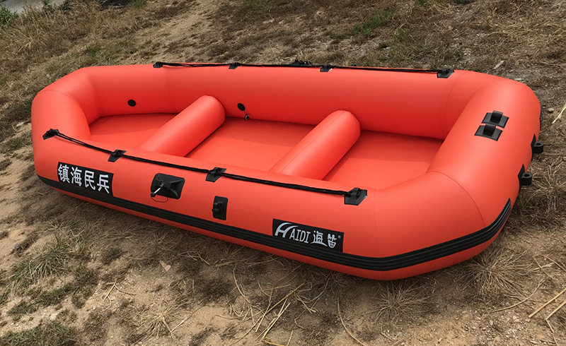 海笛防汛物资皮划艇橡皮艇救援消防充气船冲锋舟应急抢险巡逻船