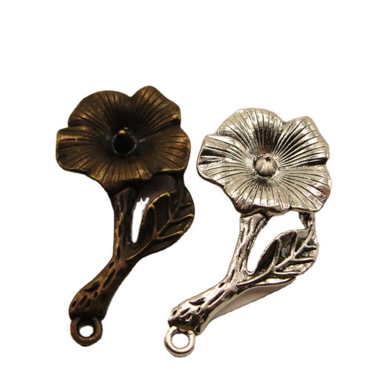 7克 藏银花配件 复古饰品配件 手工饰品diy配饰 50个/包