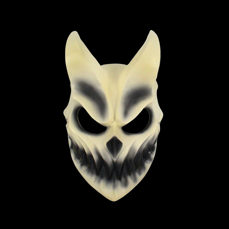 万圣节精品俄罗斯死核死神恐怖装扮树脂面具