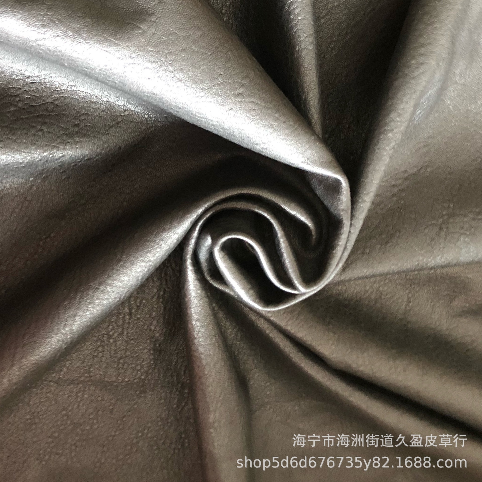 海宁绵羊皮真皮皮料皮衣皮革服装专用面料服装黑色泡皮diy辅料