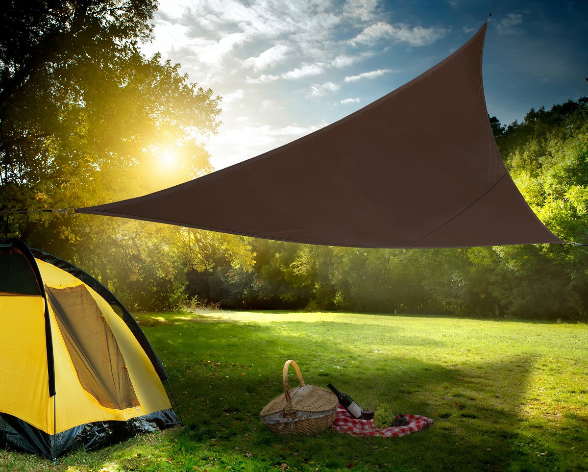 户外遮阳帆跨境电商防水uv水压500遮阳布花园庭院别墅防晒布