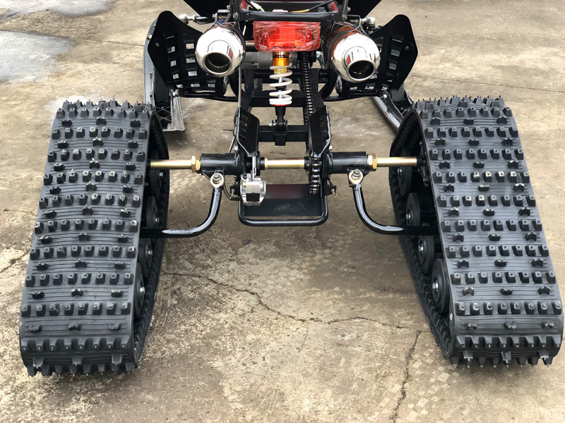 大火星atv沙滩车雪地摩托车履带雪撬越野滑雪车汽油履带车滑雪车