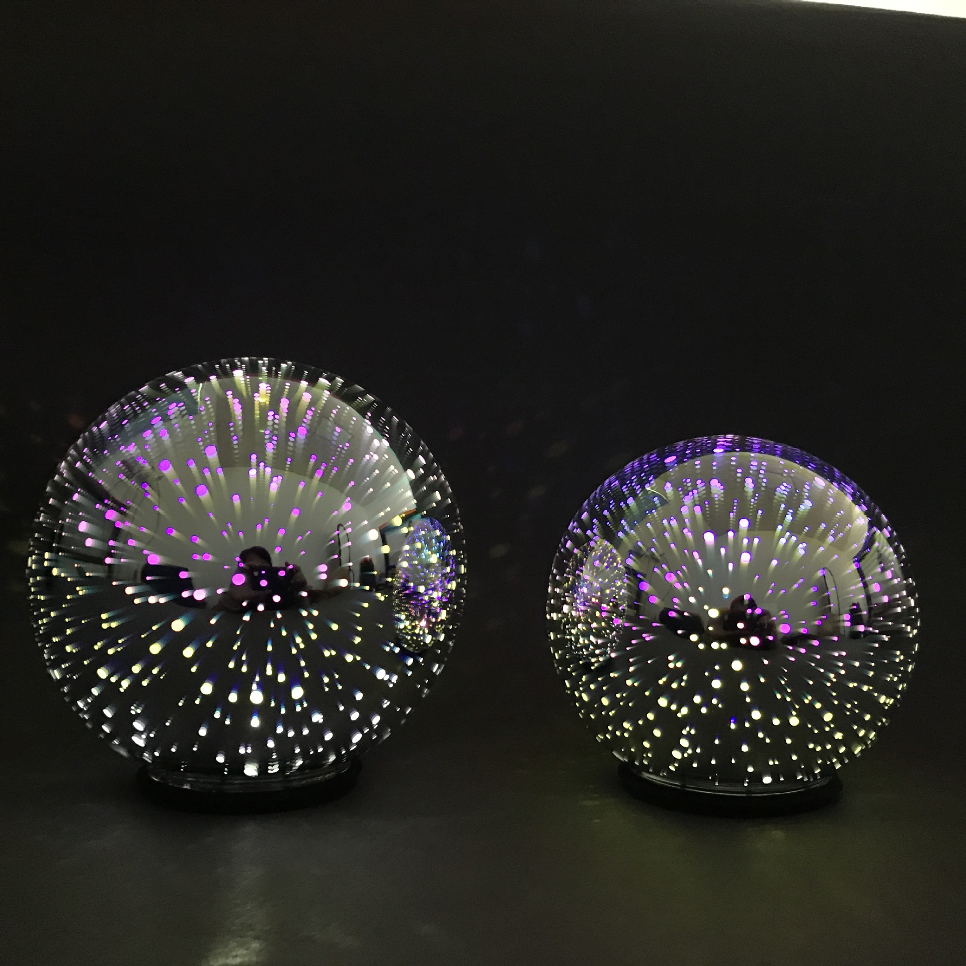 3d月球灯 星空灯 3d玻璃罩灯 魔幻灯水晶灯魔球