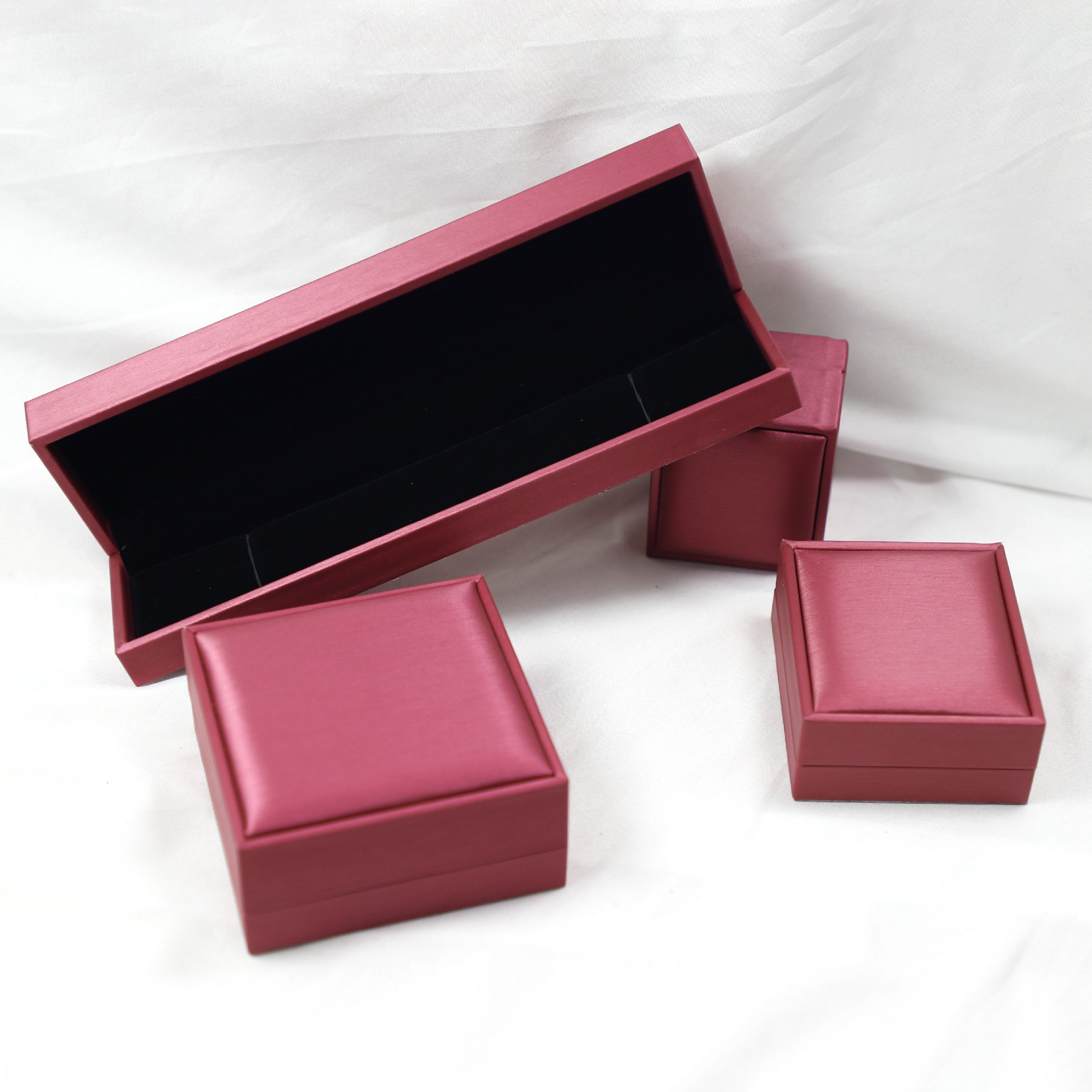 高档首饰套盒 手镯戒指项链手表包装盒 时尚多色可选可定制珠宝盒