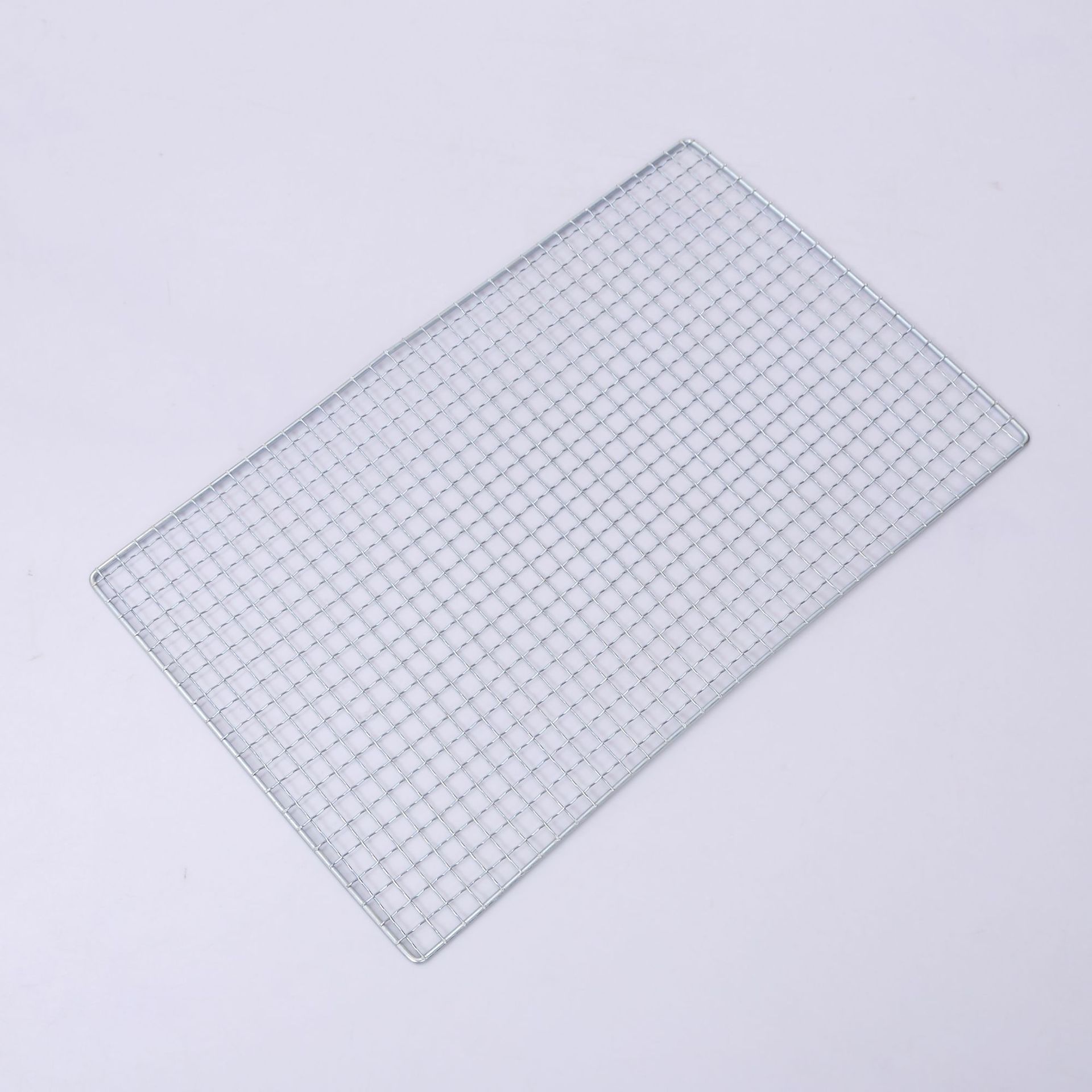 厂家批发方形 烧烤网不锈钢 加粗耐高温商用烤箱烤网 bbq烧烤网垫