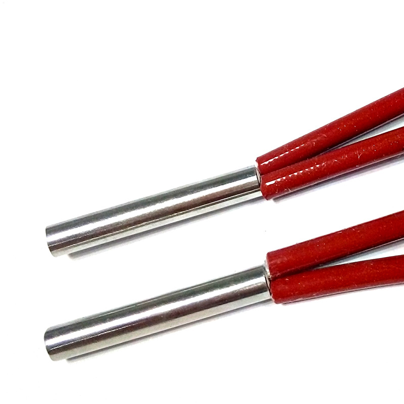 12v/24v/36v/48v微型不锈钢单头加热管3*35小规格电加热棒发热管