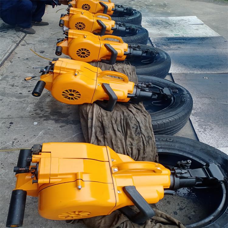 yn27c内燃凿岩机 手提式汽油水泥路面钻孔破碎机 岩石路面凿岩机