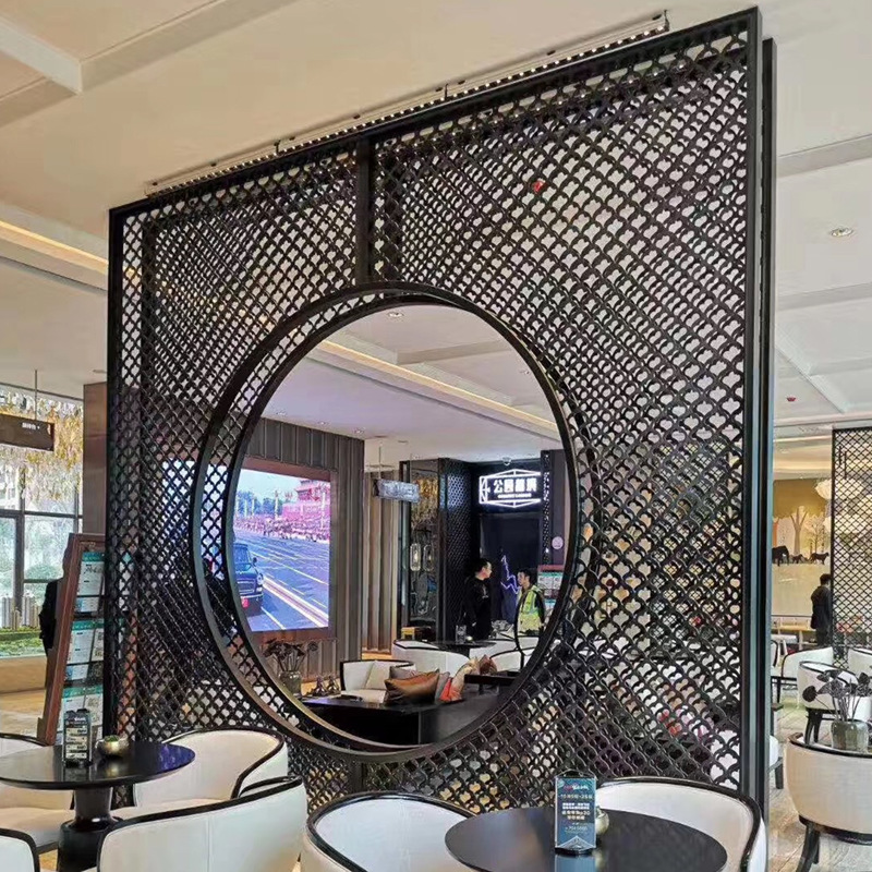 屏风镂空雕花板隔