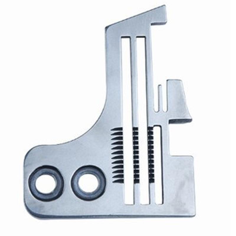 飞马四线宽舌针板202499飞马m700四线拷边机宽针板包缝锁边机针板