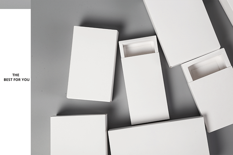 白卡纸彩盒定做 抽屉盒折叠现货 化妆品盒 蛋黄酥烘焙纸盒定制