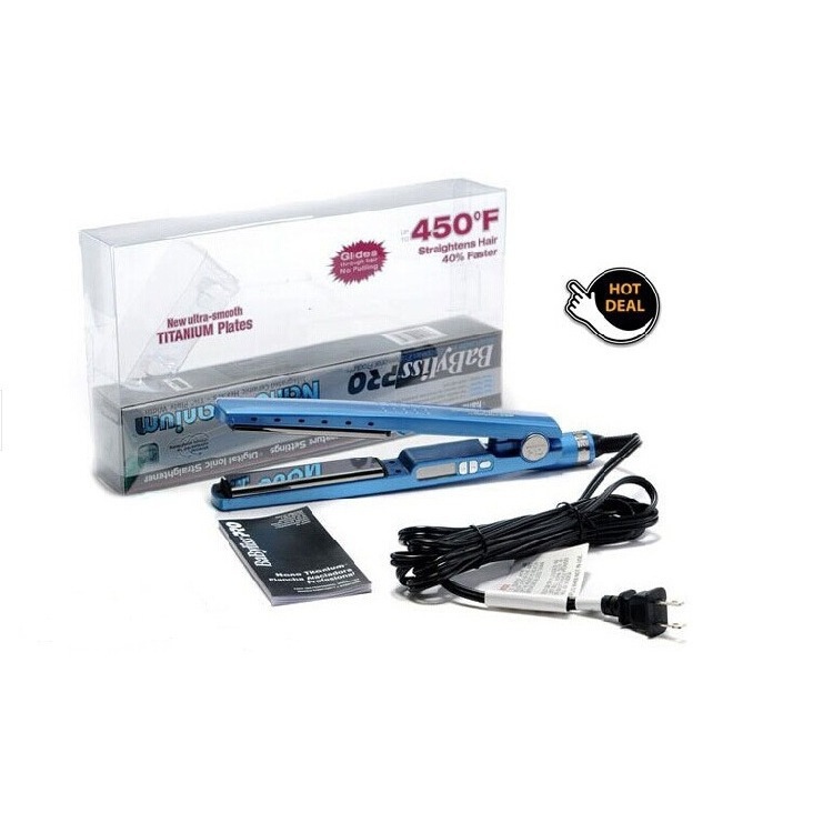 factory direct sales foreign trade wholesale quarter blue plywood medium plate nano titanium hair straightener hair straighter