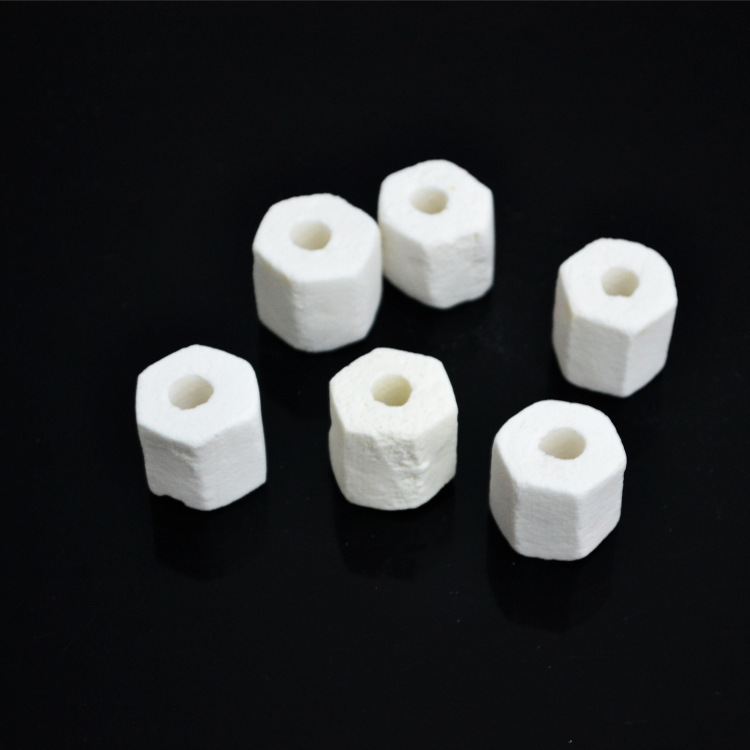filter material 水族鱼缸生态滤材 六角型玻璃环 陶瓷环过滤环