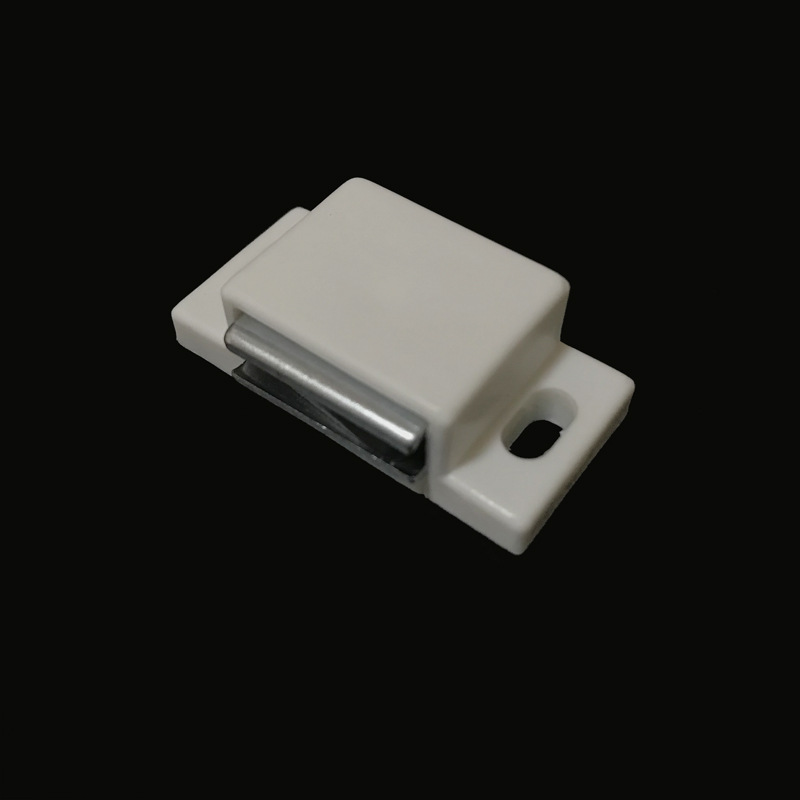 磁吸 磁碰 磁铁碰珠 塑料门碰柜吸黑色 塑胶磁吸扣 强力柜门吸