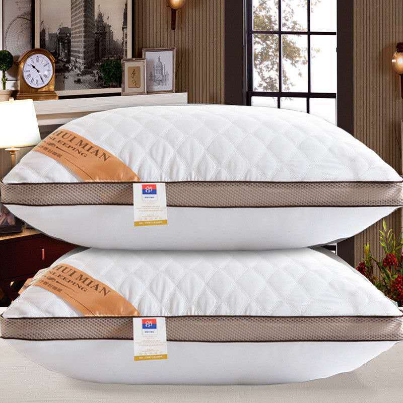 Pillow Pillow Core Adult Comfort Single Pillow Five-Star Hotel Neck Pillow Factory Direct Sales