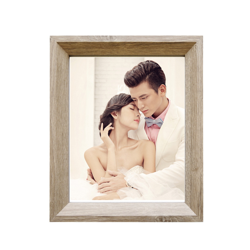 现代简约实木相框摆台照片墙婚纱照装饰画礼品相框画框