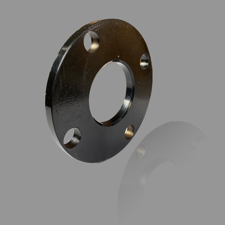 pe管件法兰根法兰盘给水管配件 pe喷塑防腐法兰钢片国标pe管配件