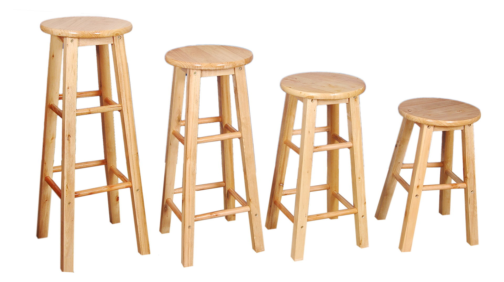 实木高脚凳高凳子吧椅家用手机店奶茶店收银台简约cm酒吧凳吧台椅