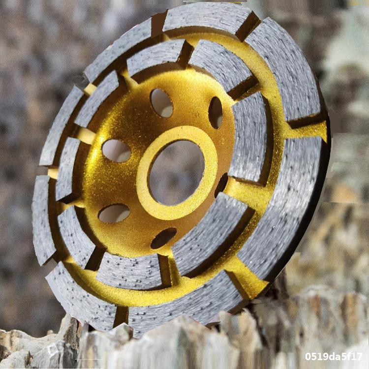 金刚石磨盘水泥圆形墙壁混凝土石材打磨片地坪墙面抛光磨轮角磨机