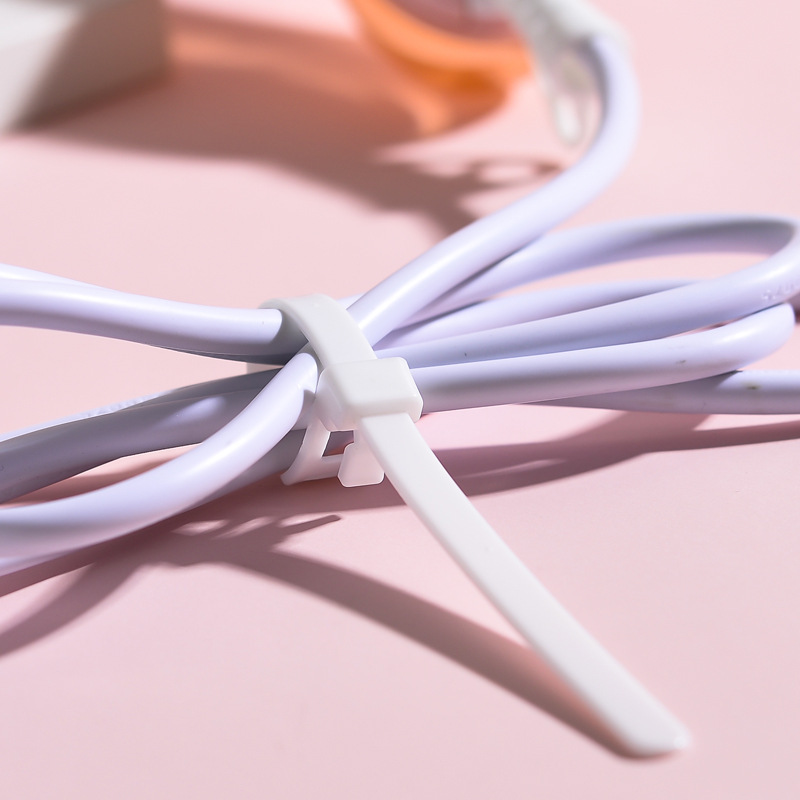 自锁式扎带绑线扣电线捆绑理线器扎线扣塑料自锁束线带理线扣扎扣