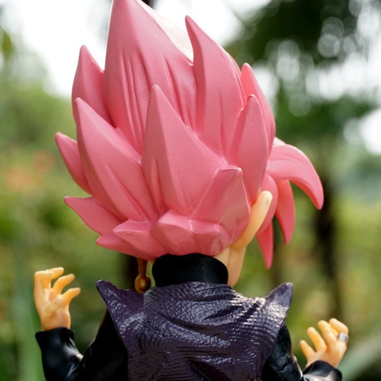 德信鸿动漫 七龙珠 赛亚人 gk 暗黑悟空 粉发悟空 盒装手办