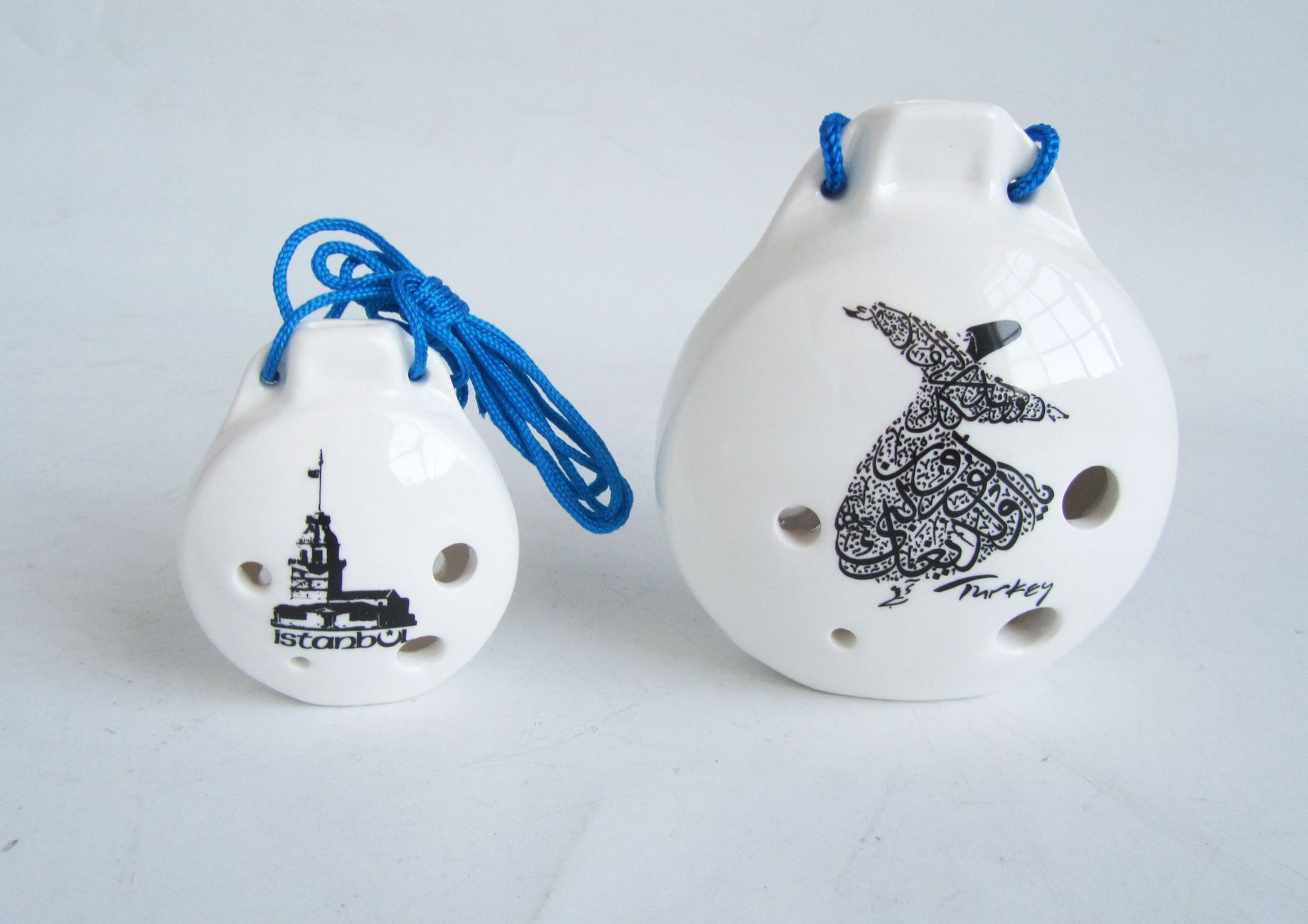 陶笛土耳其风格瓷笛 土耳其风格瓷笛 6孔陶笛大号陶笛