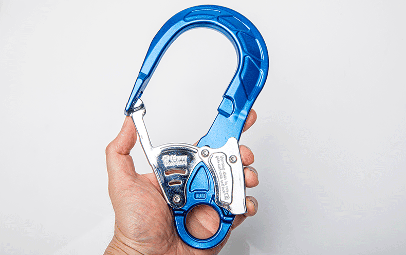 坎乐自锁大挂钩工程电力高空安全带大钩大开口吊钩钢管保险钩双钩