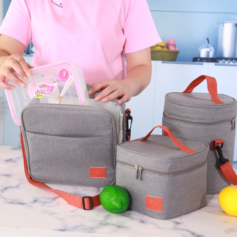 Factory in Stock Wholesale Oxford Cloth Insulation Bag Picnic Cross-Border Lunch Box Bag Lunch Bag Office Workers Thermal Bag