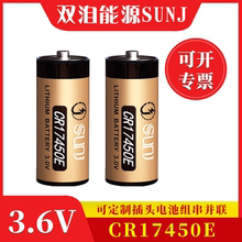 SUNJ 3.0V电池 CR17450E电表水表流量计RAM记忆PLC物联网电池