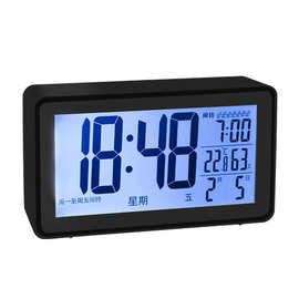 创意语音报时闹钟 led插电款床头时钟 儿童音乐铃声电子钟唤醒钟