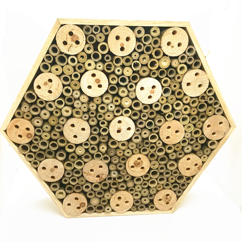 昆虫窝木质木蝴蝶窝蜜蜂窝园林昆虫木屋昆虫酒店insect hou