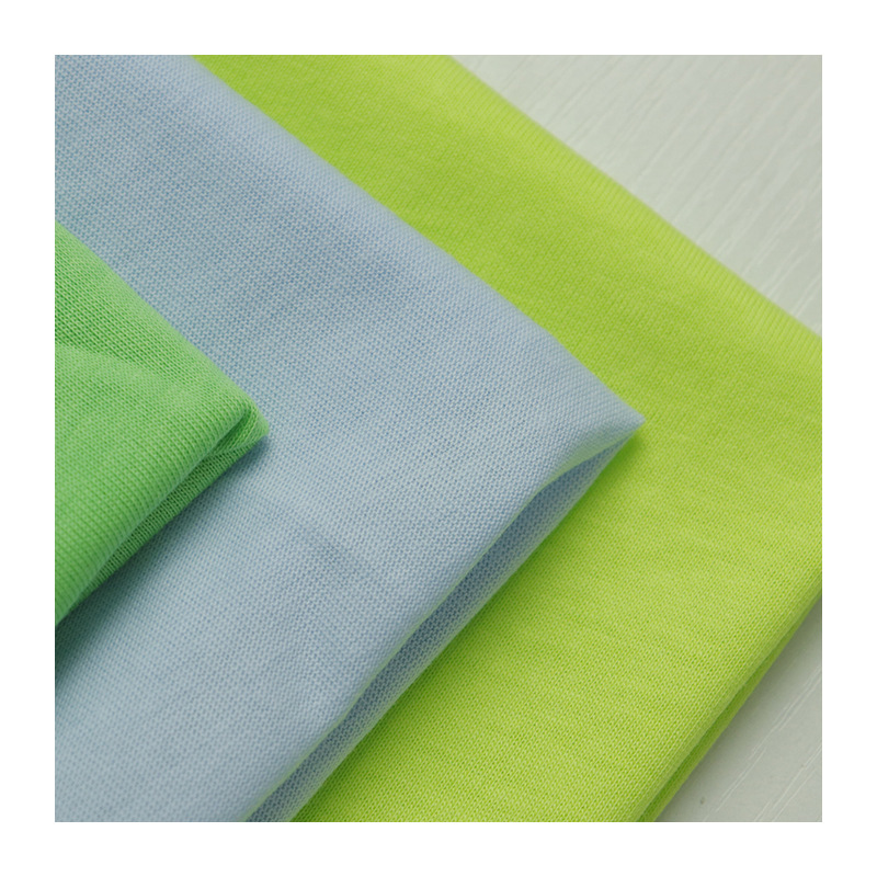 时装针织汗布 日本冰棉t恤布料 145g春夏背心连衣裙上衣面料现货