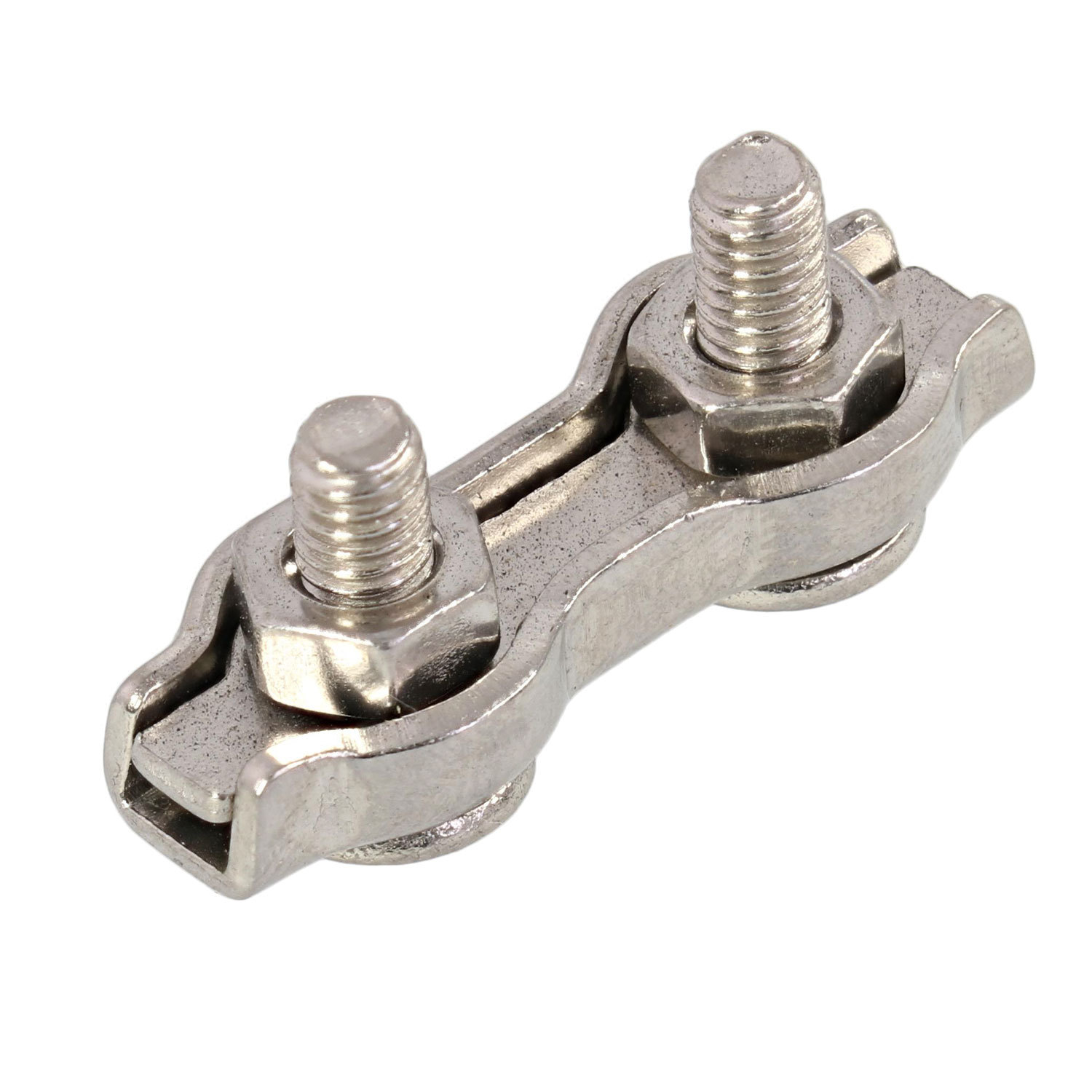 钢丝绳夹头 单夹双夹 厂家批发钢丝绳卡扣 紧固器 钢丝绳紧线器