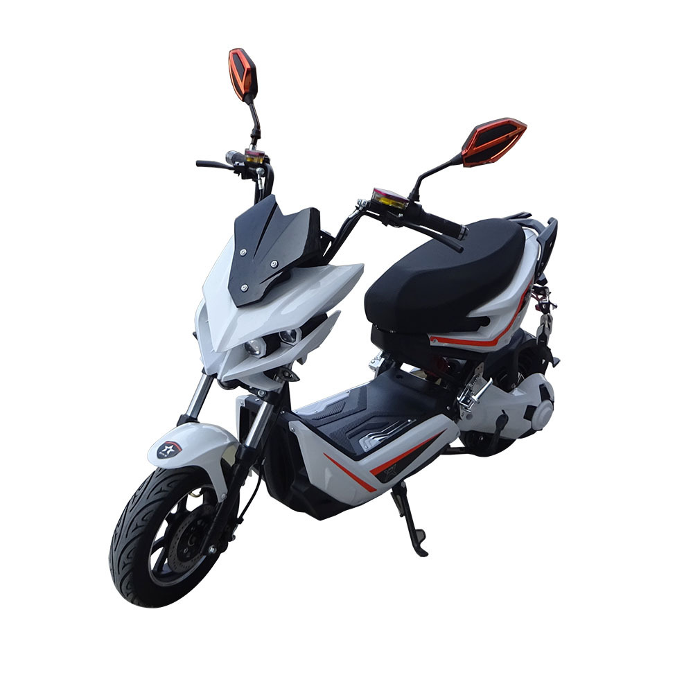 出口高速战狼电动摩托车大功率成人电摩电瓶车双人踏板电单车机车