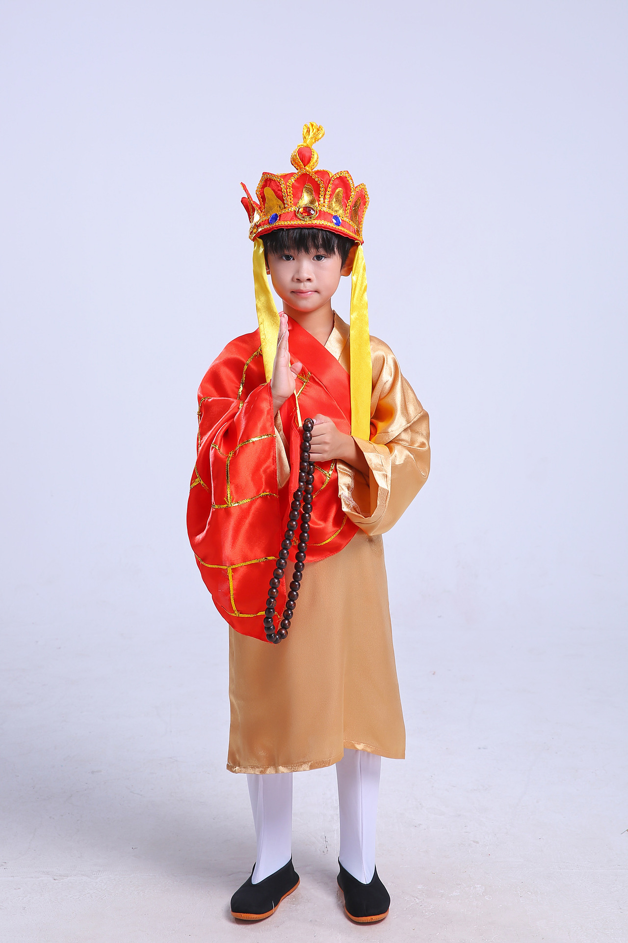 古装西游记师徒四人服装儿童成人表演唐僧孙悟空猪八戒沙僧演出服