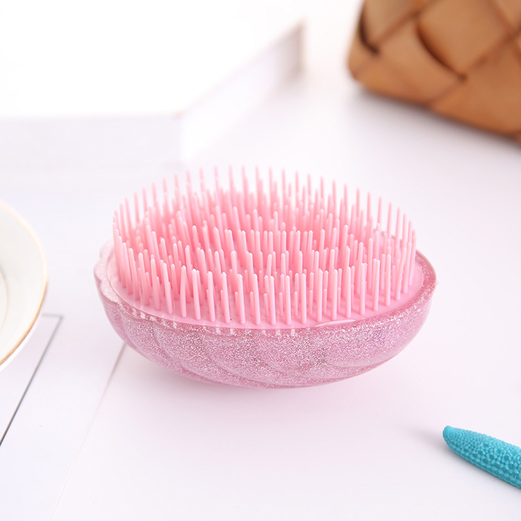 Onion Powder Comb Glittering Powder Massage and Hairdressing Tangle Teezer Hairbrush Massage Shunfa Hair Comb Portable Egg Comb Factory Direct Sales