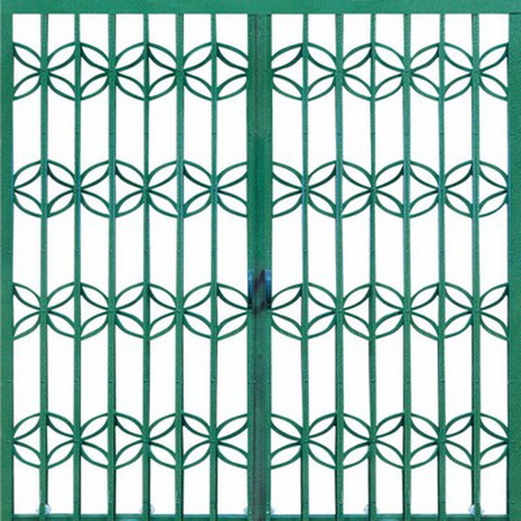 铁推拉门烤漆铁拉闸门老式怀旧复古铁拉闸门商铺折叠门楼道通风门