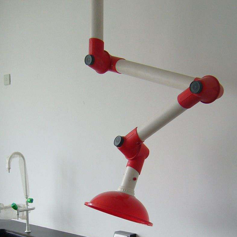 供应pp万向吸气罩排气罩实验室集气罩 pp万向抽气罩