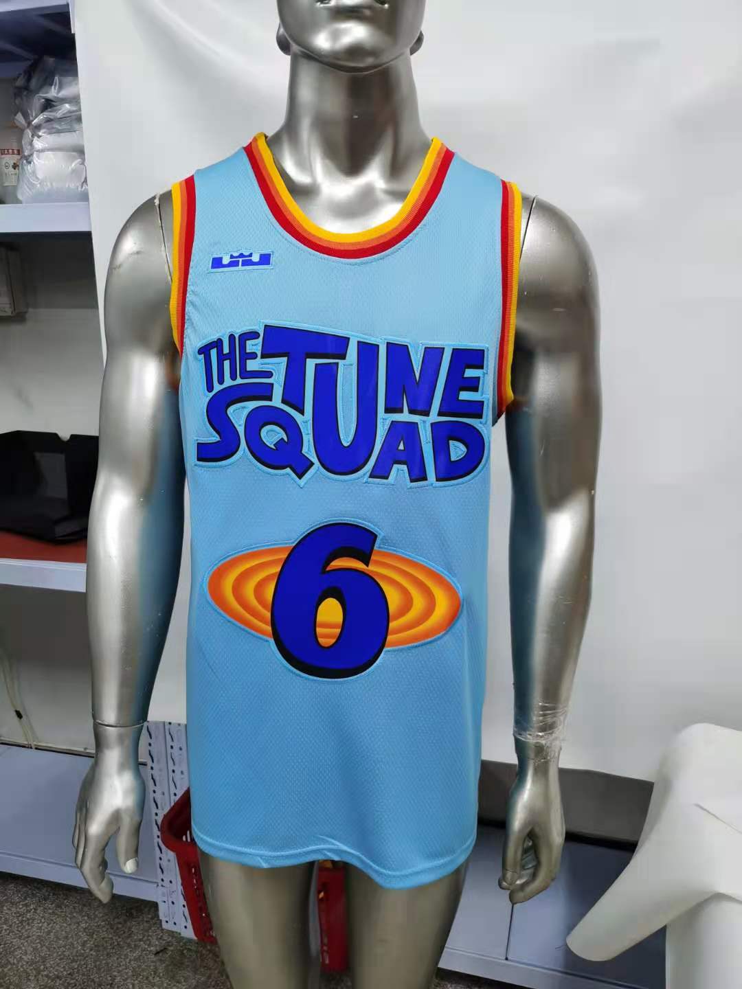 2020-2021新款詹姆斯6号球衣 健身房运动跑步运动篮球服现货批发