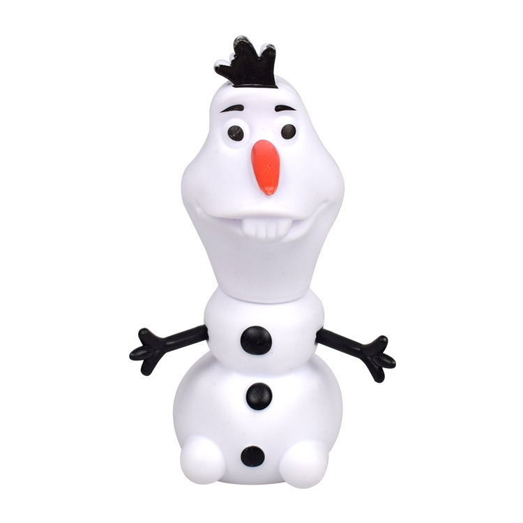 生日烘培蛋糕 热卖款装饰摆件创意蛋糕装饰玩偶空心q版雪宝