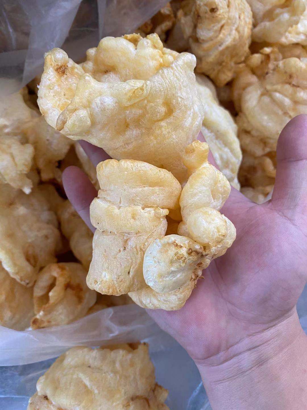 北海特产盐爆鱼胶卷鱼胶片酒店花胶鱼胶干货特产酒店饭店250g批发