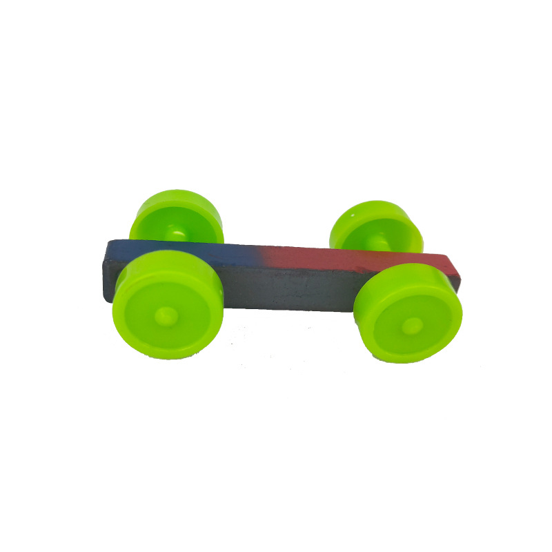 磁力小车物理磁学实验器材小学科学趣味实验条形磁铁益智磁铁小车