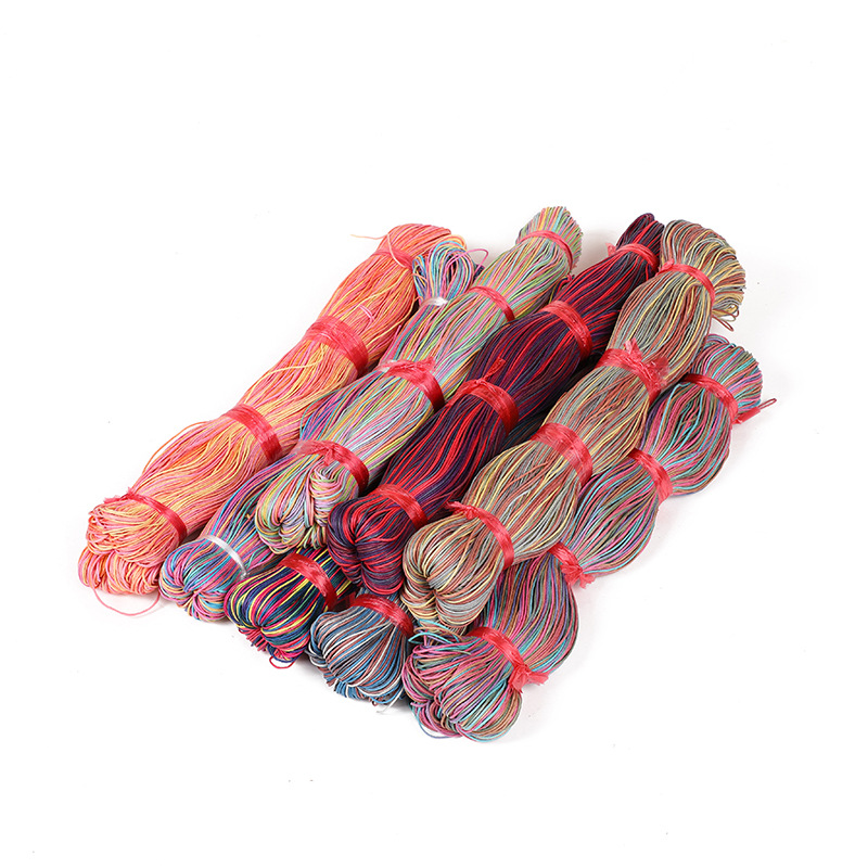 0mm环保国产普通棉蜡绳,diy手工编织饰品蜡线,吊粒绳
