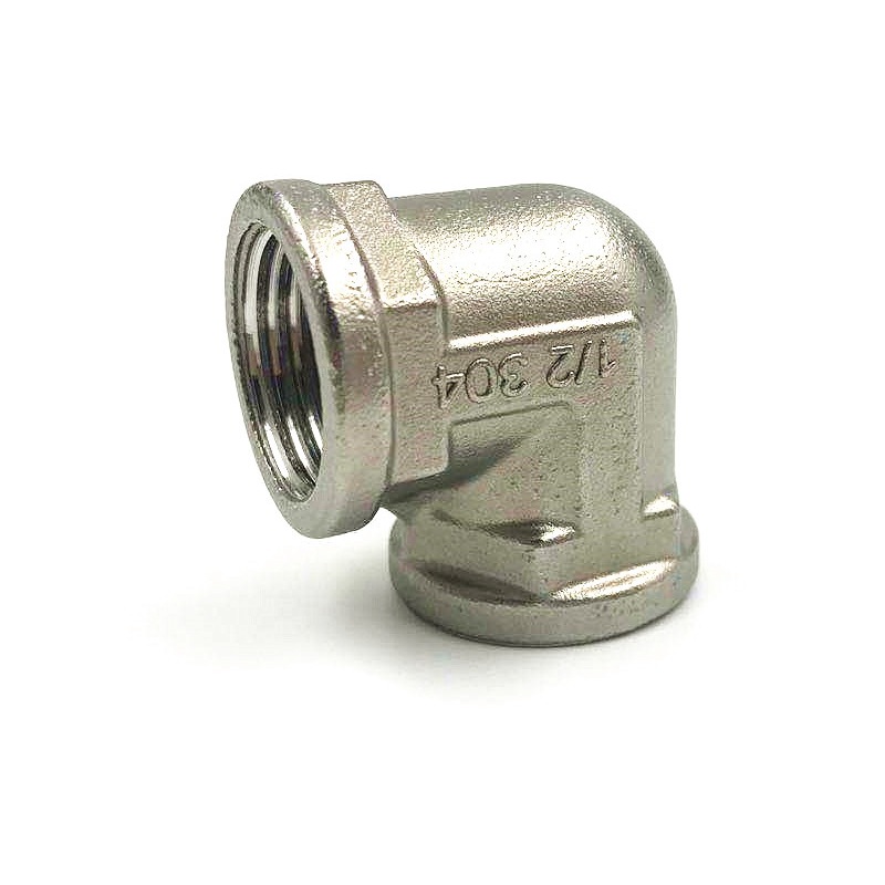 厂家直销不锈钢弯头 内丝内牙弯头201304双内弯 内螺纹弯头90度