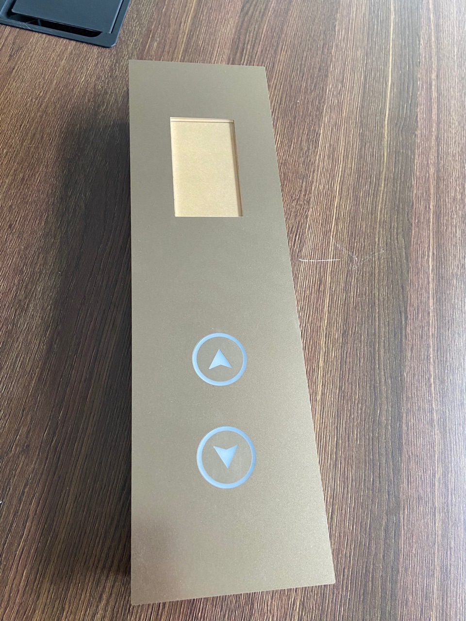 喷砂外呼面板/电梯外呼面板/喷砂外呼/喷砂面板/金色外呼/外呼