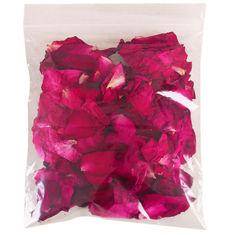 批发袋装云南玫瑰干花瓣温泉泡澡沐浴洗澡足疗泡脚真花瓣10克/包