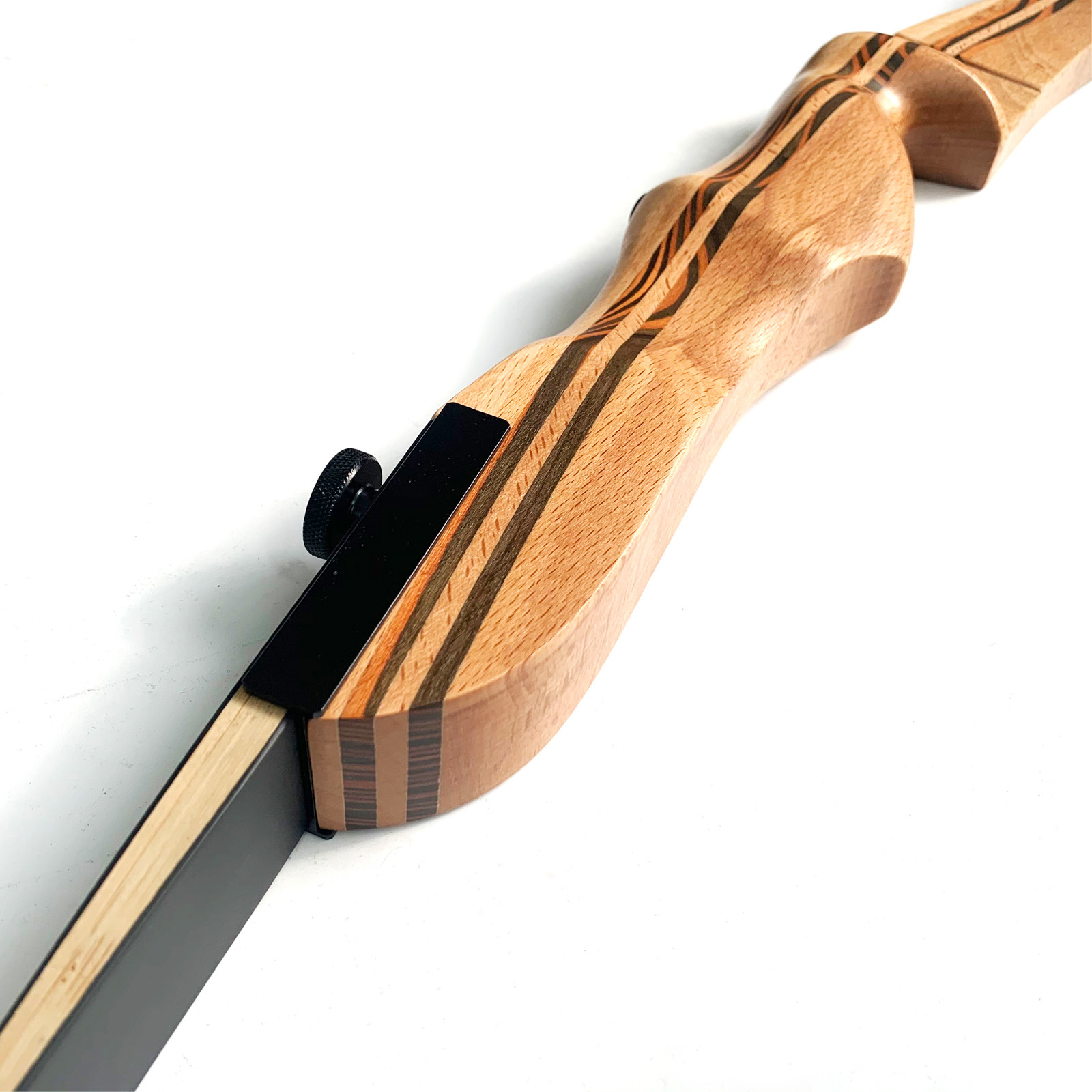 黑猎人竞技木把反曲弓美式室内户外射击射箭箭馆景区俱乐部装备弓