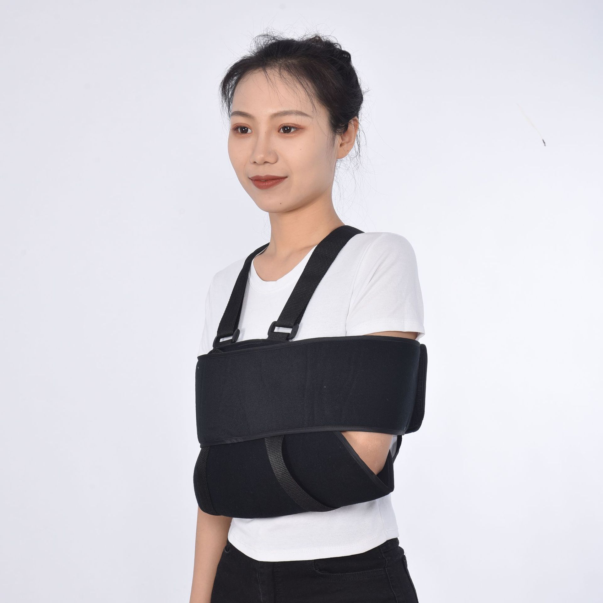 环抱式前臂吊带 手臂手腕骨折固定带肩关节脱臼脱位固定护具护托