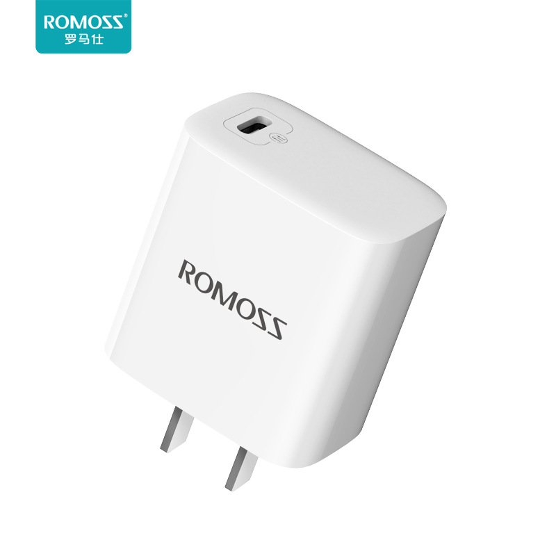 0成交529套romoss/罗马仕充电头闪充头ac18a数据线套充18w手机快充